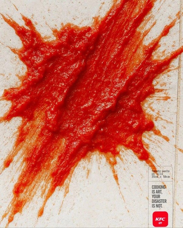 聚富配资 肯德基夺笋呐，把“厨房灾难”变成外卖广告